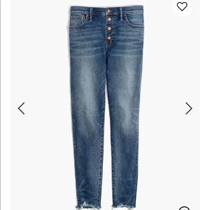 Petite 10" High-Rise Skinny Jeans in‎ Cordova Wash